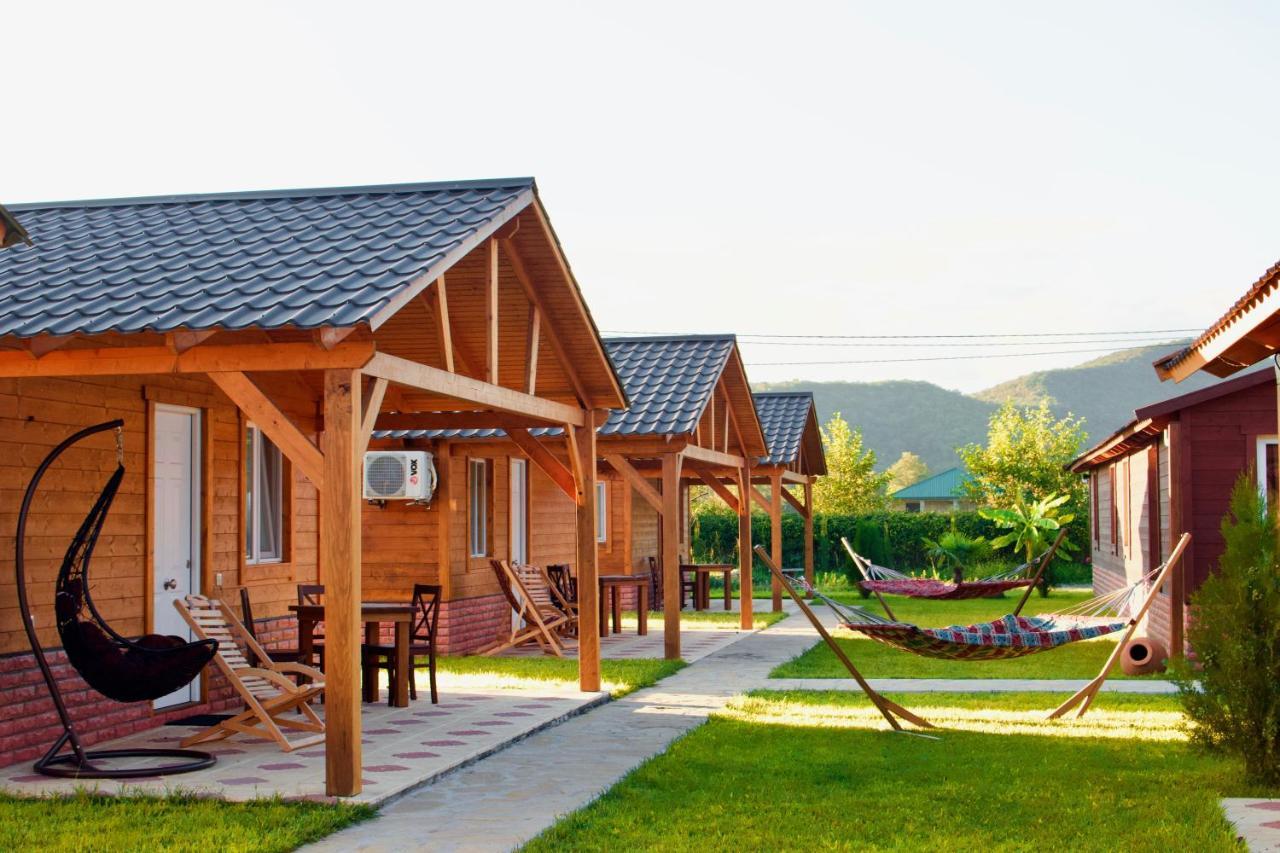 Finca Idoize Camping Hotel Akhmeta Exterior photo